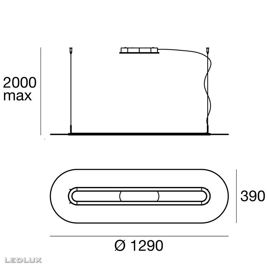 STILNOVO Opti-Line 8037 LED