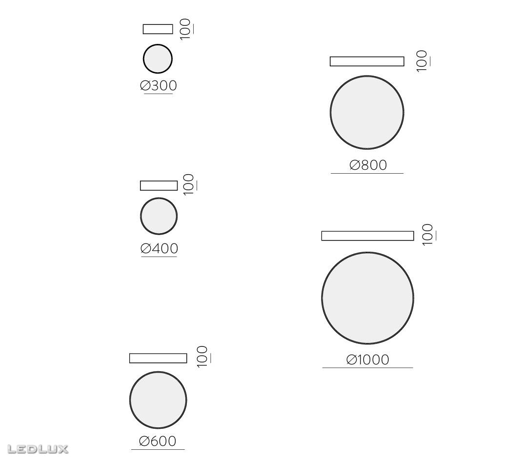 ACB Isia LED WHITE ceiling
