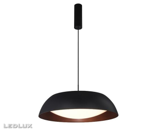 AZZARDO Lenox pendant 60 AZ3148 black/copper