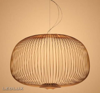 FOSCARINI Spokes 3 LED sospensione COPPER